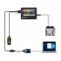 Тестова платформа GODIAG GT100 PLUS GPT ENET DOIP 24V-12V  OBD II Break Out Box ECU
