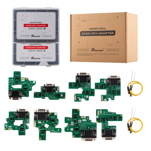 Xhorse XDNPVDGL MQB 5C 5D адаптер комплект за Key Tool Plus и Multi-Prog