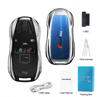 Smart LCD дистанционно за автомобили с безключово запалване (Keyless Go)