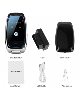 Smart LCD дистанционно за автомобили с безключово запалване (Keyless Go)