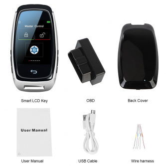 Smart LCD дистанционно за автомобили с безключово запалване (Keyless Go)