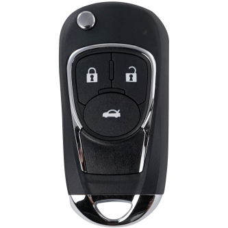 Универсално дистанционно, 3 бутона, Buick дизайн, XKBU03EN