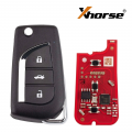 Xhorse XKTO20EN универсално дистанционно – 3 Бутона (2nd Generation), дизайн Toyota