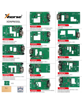 Xhorse XDNPM3GL MQB48 - комплект адаптери 13 бр.