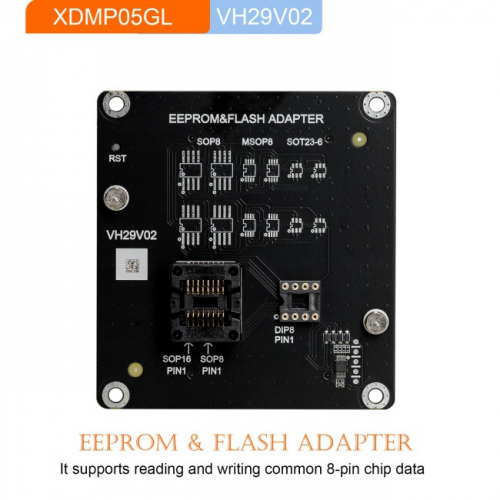 XHORSE XDMP05GL VH29 EEPROM & FLASH адаптер за Multi Prog